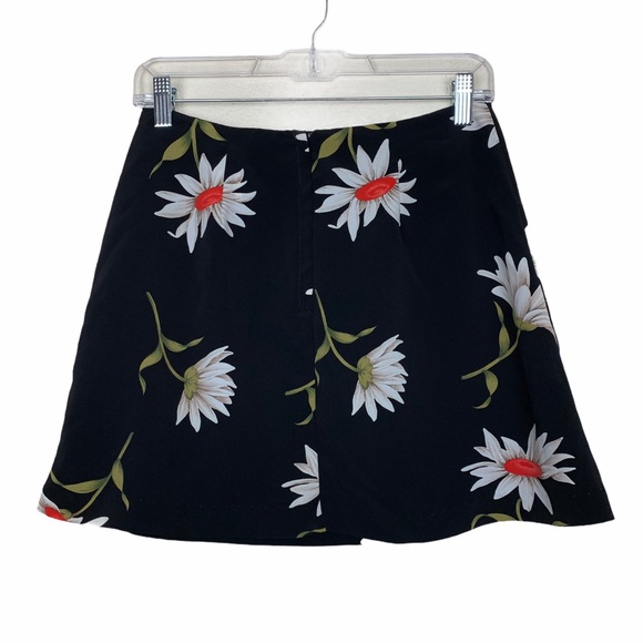 Necessary Objects 90s Vintage Floral Mini Skirt - Picture 4 of 6